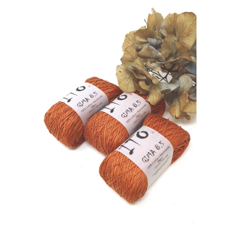 Ito Yarns Gima 8.5 - Cayenne Red 403