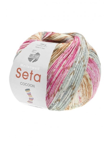 Lana Grossa Seta Cocoon Sock Meilenweit - 3357