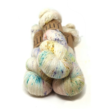 LITLG  - * Linen Merino Singles Floral