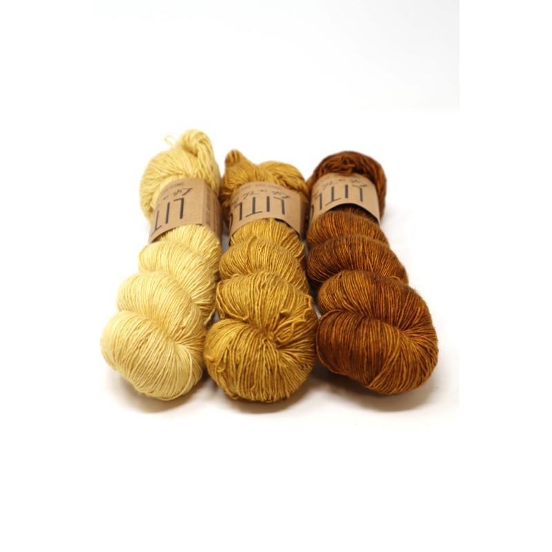 LITLG Singles - Mustard Fade set 3 uds