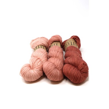 LITLG Fine Sock - Pink Fade Set 3 uds