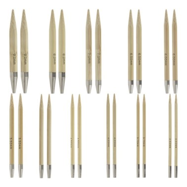 Tulip - Bamboo 4" (10 cms)ó 5" (12.5 cms) Aiguilles bamboo interchangeable