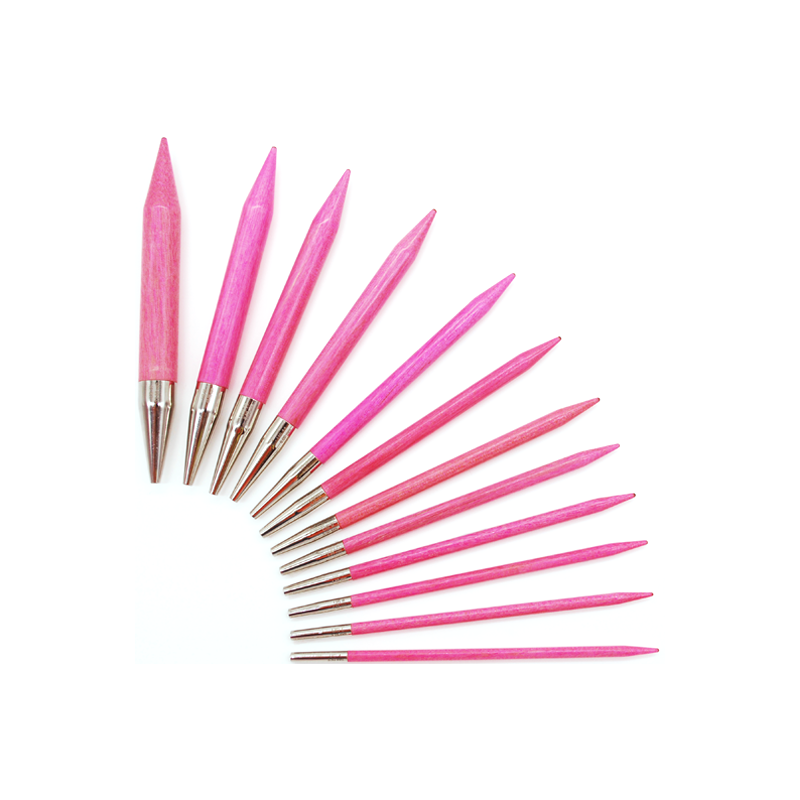Lykke - Aiguilles Blush Pink 3.5" (7cms) ou 5"(12cms)  Interchangeables aiguilles