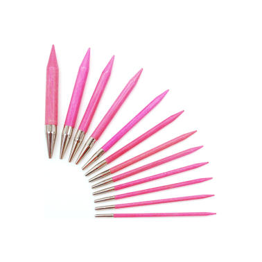 Lykke - Agujas Blush Pink 3.5" (7cms) ó 5"(12cms) - Agujas circulares intercambiables