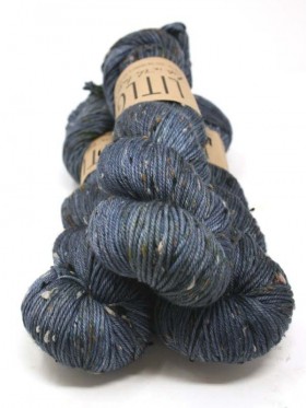 LITLG DK Tweed * - Blue Silver