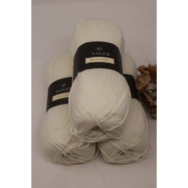 Sock Yarn - 000 Cream