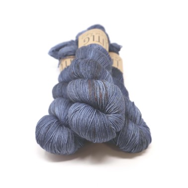 LITLG Fine Sock - Blue Silver