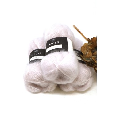 Isager Silk Mohair - 0 Cream