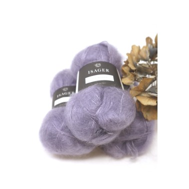 Isager Silk Mohair - 12 lilac