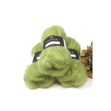 Isager Silk Mohair - 57 Grass