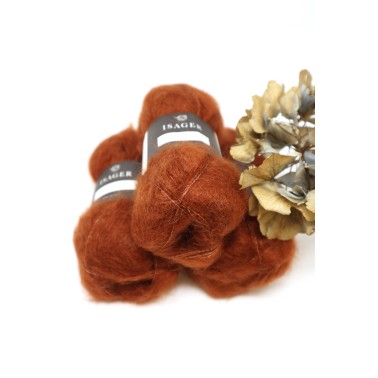 Isager Silk Mohair - 69 Bronze