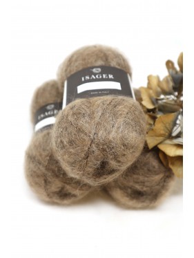 Isager Silk Mohair - 7 Brown