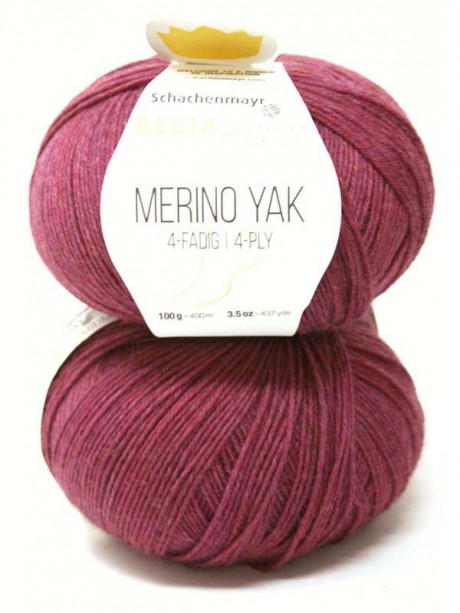 Regia - Merino Yak Premium Raspberry 7517