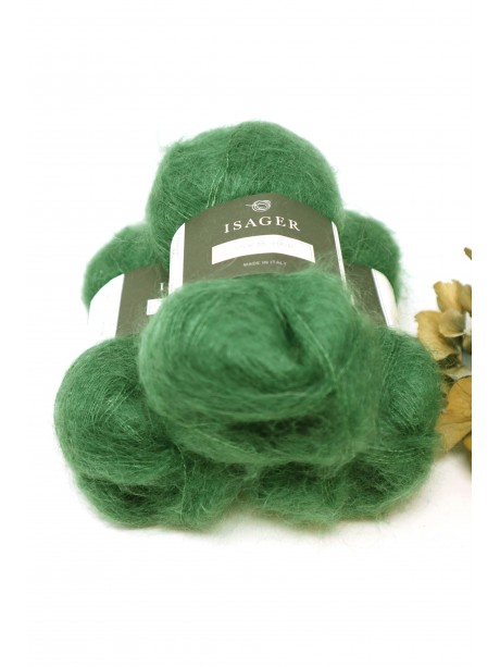 Isager Silk Mohair - 56 Summer Green