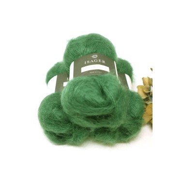 Isager Silk Mohair - 56 Summer Green