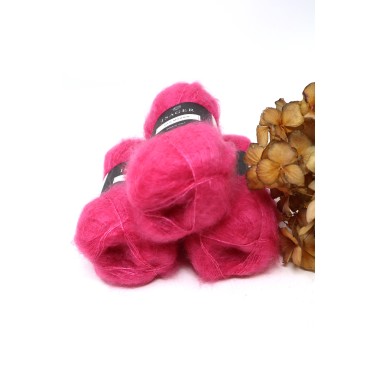 Isager Silk Mohair - 19 Fucsia