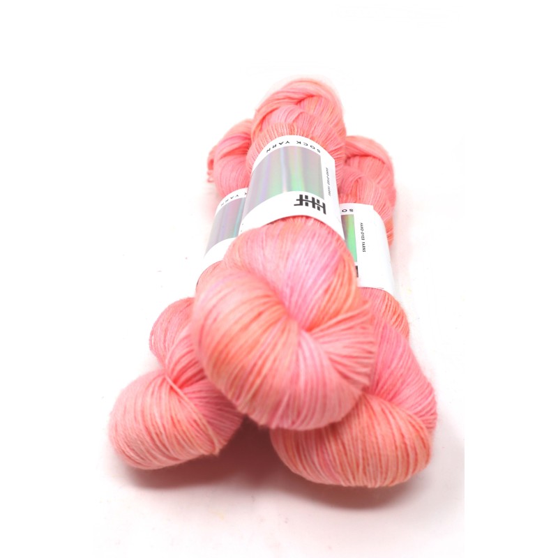 HHF Hedgehog Sock Yarn - Coral