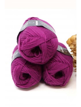 Cashmere Sock Meilenweit - 52 Fuchsia