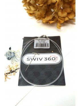 Chiaogoo - SWIV 360 Silver Cables pour Aiguilles interchangeable