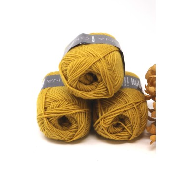 Cashmere Sock Meilenweit 46 Curry