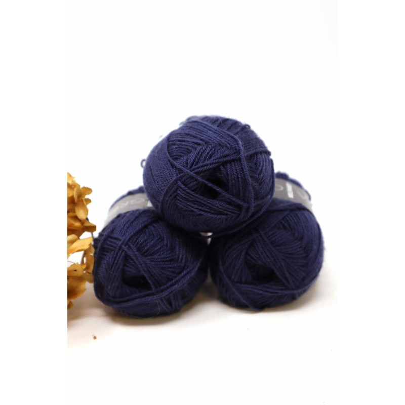 Cashmere Sock Meilenweit 9 Navy