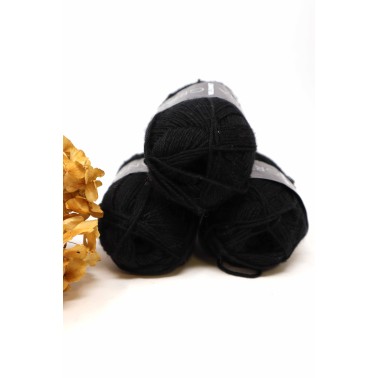 Cashmere Sock Meilenweit 08 Black