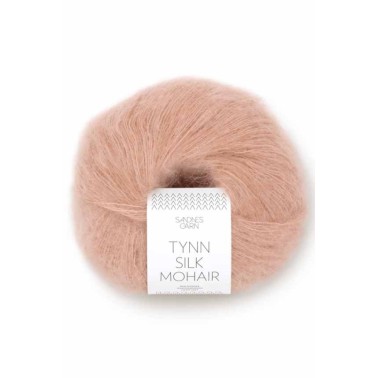 Sandnes Garn Tynn Silk Mohair - 3511 Powder Pink Discontinued