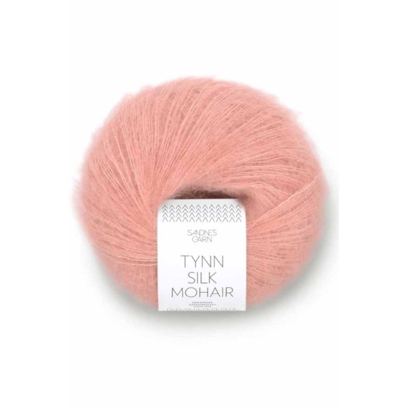 Sandnes Garn Tynn Silk Mohair - 4033 Coral Pink