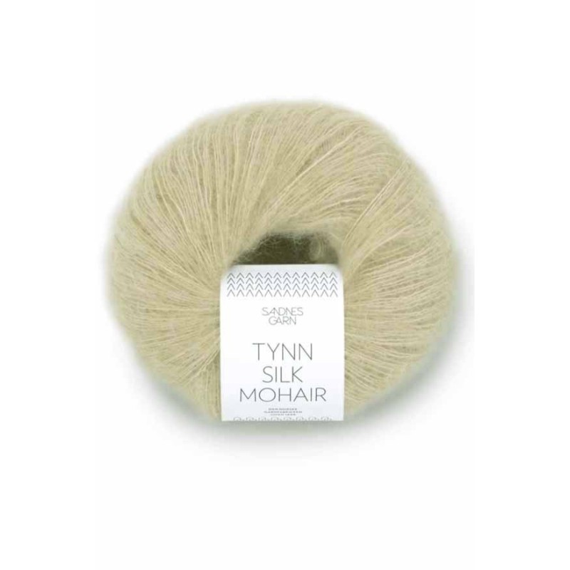 Sandnes Garn Tynn Silk Mohair - 9822 Pastel Yellow Green
