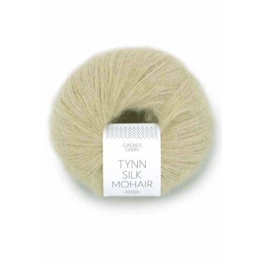 Sandnes Garn Tynn Silk Mohair - 9822 Pastel Yellow Green