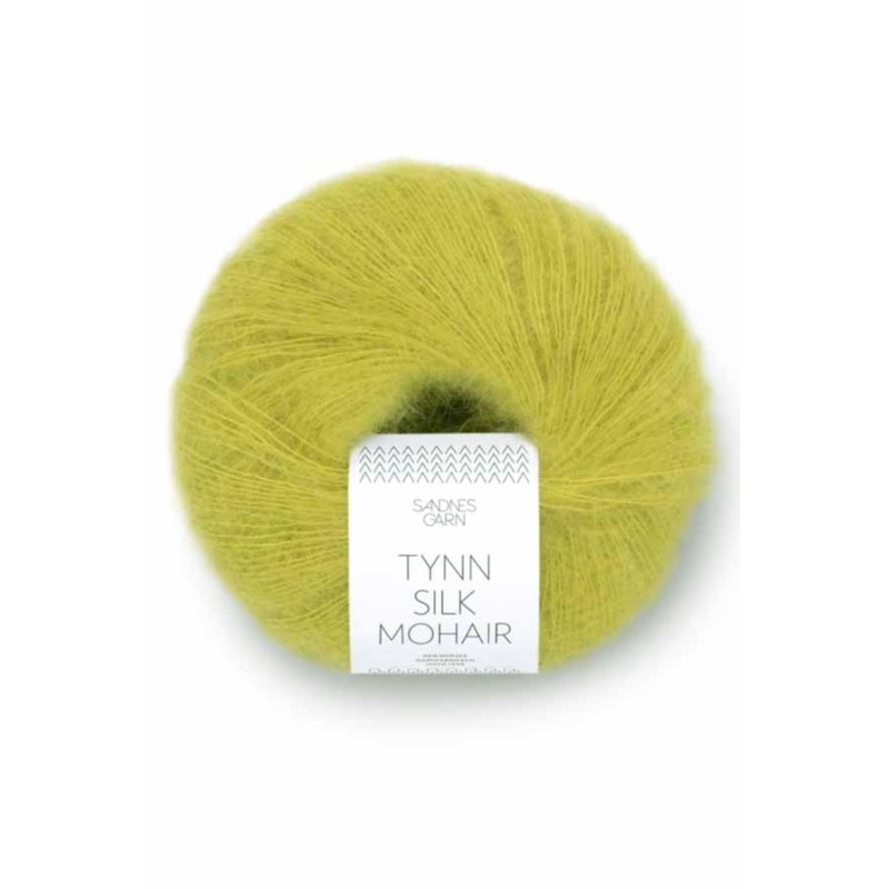 Sandnes Garn Tynn Silk Mohair - 9825 Acid Yellow