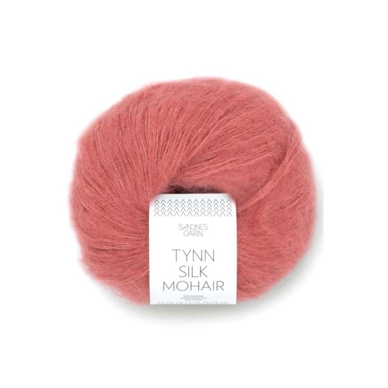 Sandnes Garn Tynn Silk Mohair - 4025 Coral Pink
