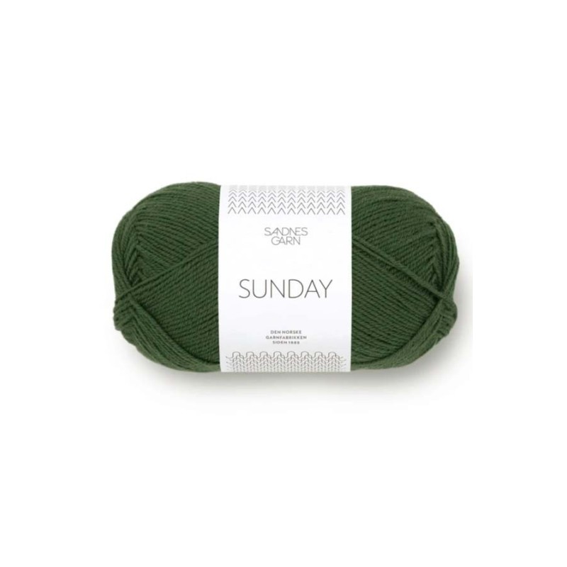 Sandnes Garn Sunday 8082 Forest Green
