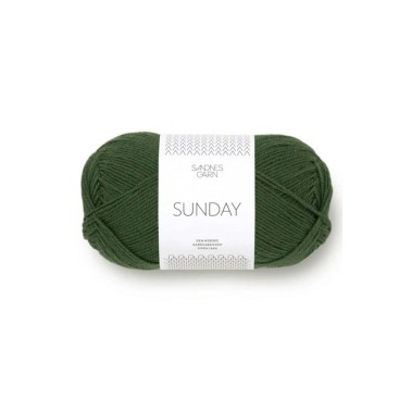 Sandnes Garn Sunday 8082 Forest Green