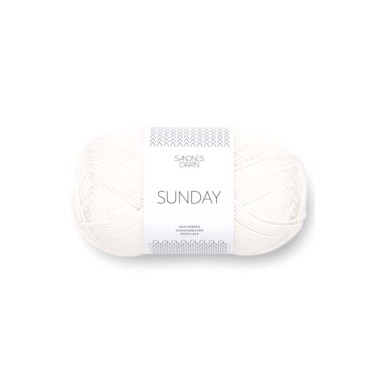 Sandnes Garn Sunday 1001 White