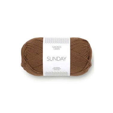 Sandnes Garn Sunday - 2563 Warm Brown Discontinued
