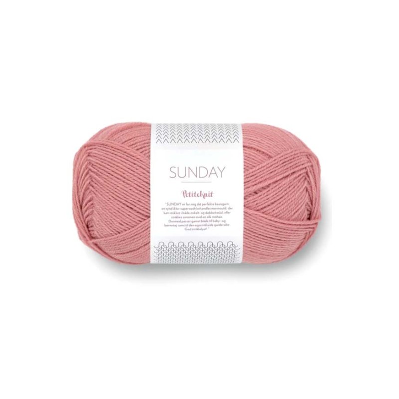Sandnes Garn Sunday - 4313 Petite Knit Rose