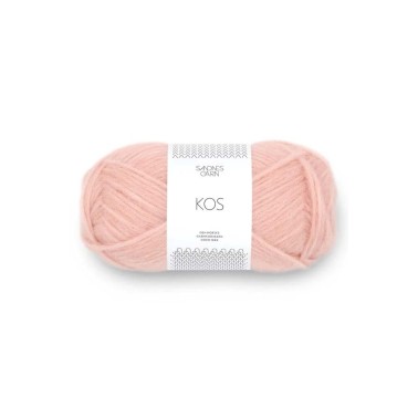 Sandnes Garn KOS - 3511 Powder Pink Discontinued