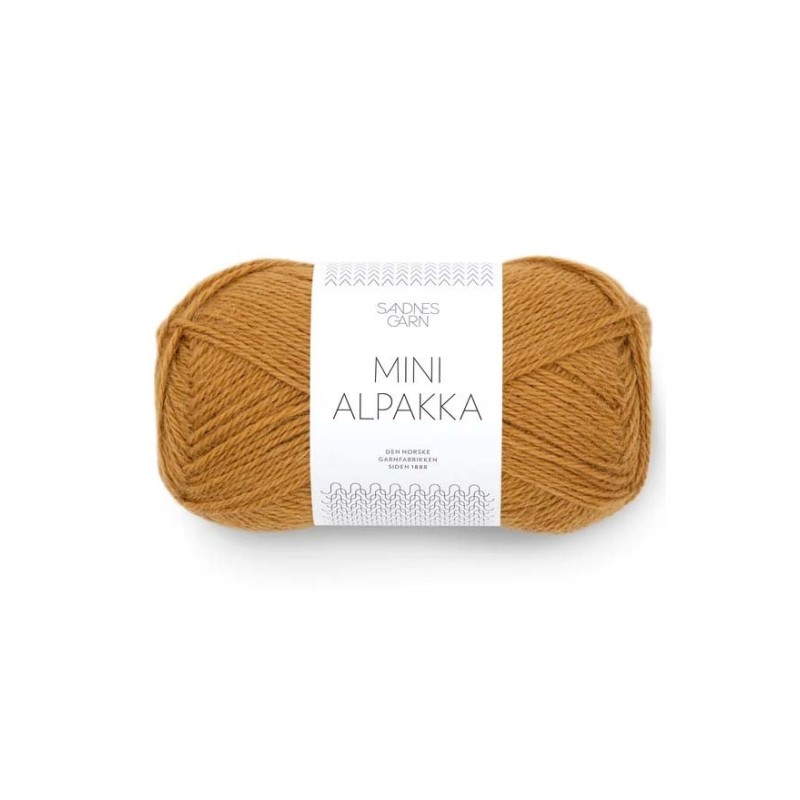 Sandnes Garn Mini Alpakka - 2335 Mustard Yellow