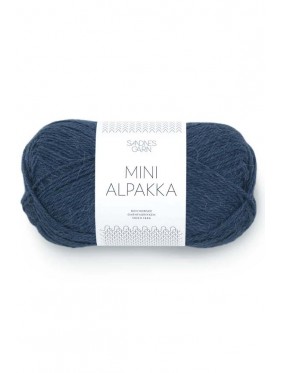 Sandnes Garn Mini Alpakka - 6081 Deep Blue