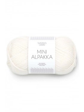 Sandnes Garn Mini Alpakka - 1001 White