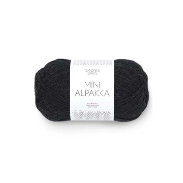 Sandnes Garn Mini Alpakka - 1099 Black
