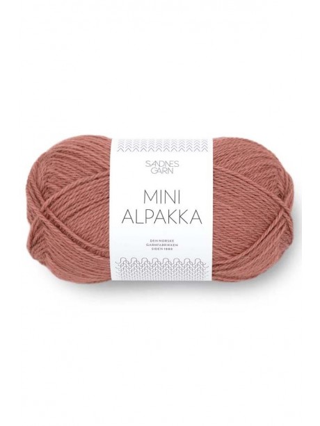 Sandnes Garn Mini Alpakka - 3553 Dusty Plum Pink