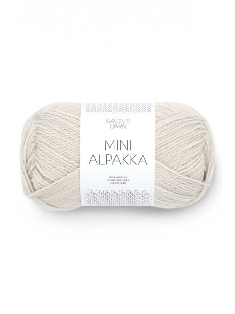 Sandnes Garn Mini Alpakka - 2320 Chalk