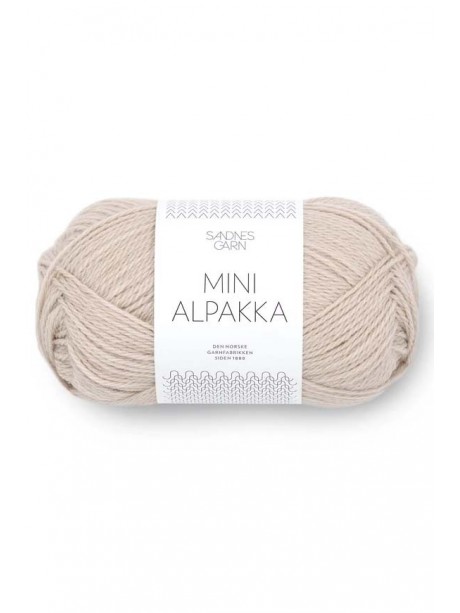 Sandnes Garn Mini Alpakka - 2321 Marsipan