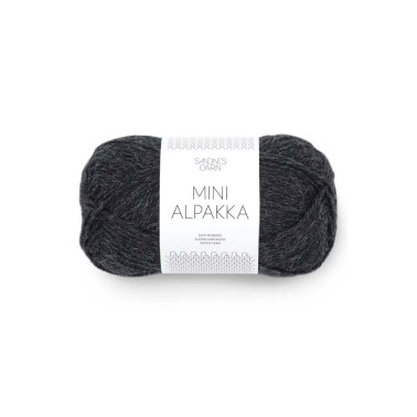 Sandnes Garn Mini Alpakka 1088 Charcoal