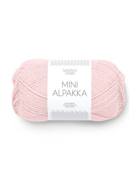 Sandnes Garn Mini Alpakka - 3511 Powder Pink