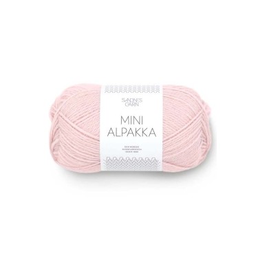 Sandnes Garn Mini Alpakka - 3511 Powder Pink Discontinued