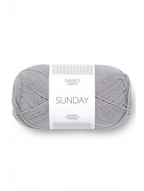 Sandnes Garn Sunday - 1045 Light Grey