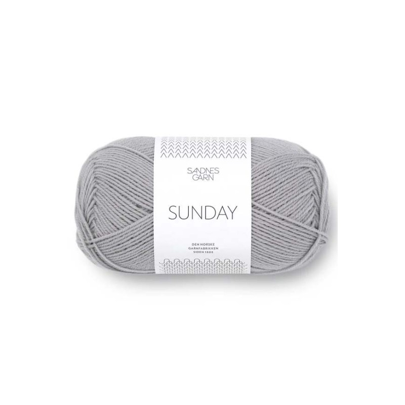 Sandnes Garn Sunday - Cement 1045